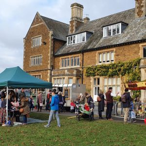 students at the Beachborough Bazaar