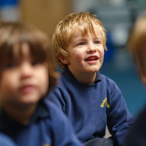 boy smiling