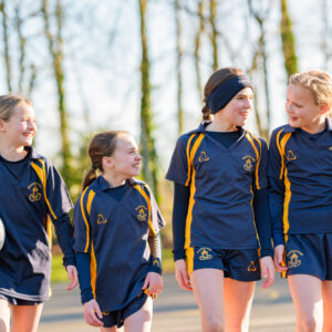 Girls Netball at Beachborough Prep