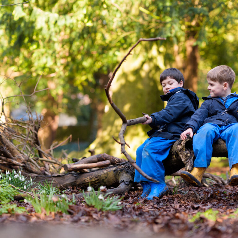 Reception Forest School at Beachborough Prep
