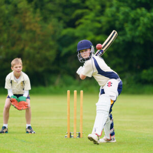 sporting excellence during cricket matches at Beachborough prep