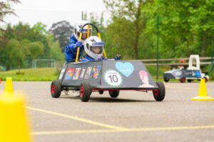 Go Kart Racing at Beachborough Prep
